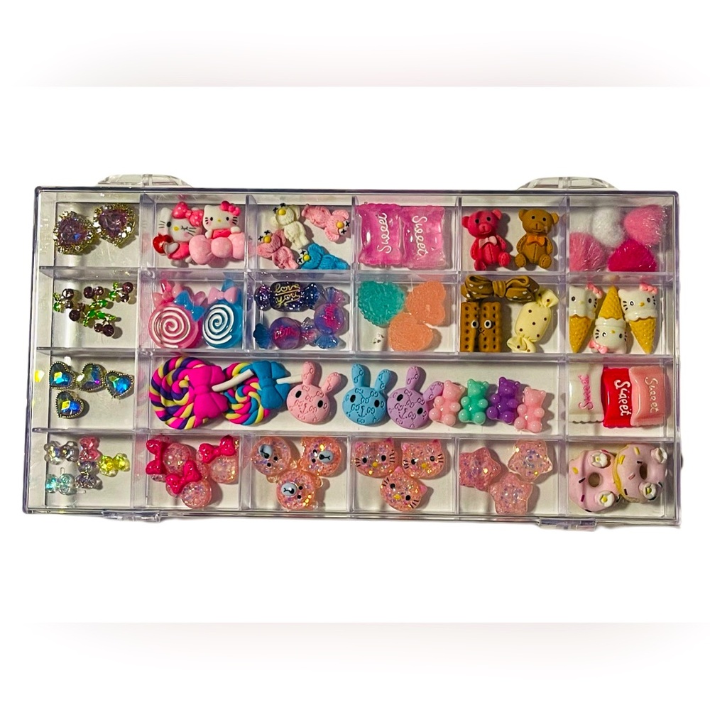 Pretty Girl Nail Charm Box